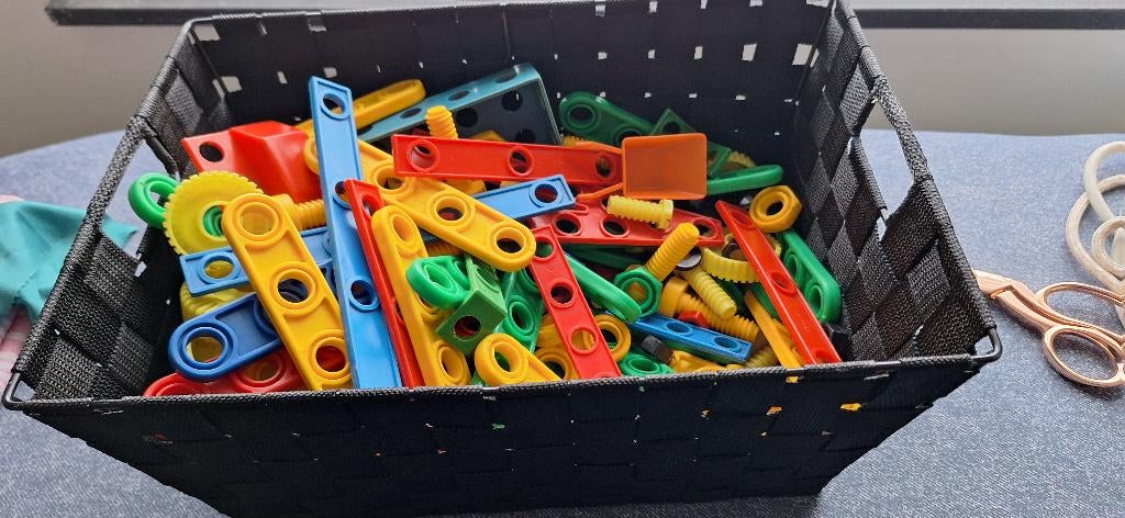 Mecano, Kinderen en Baby's, Speelgoed | Educatief en Creatief, Ophalen, Gebruikt, Bouwen