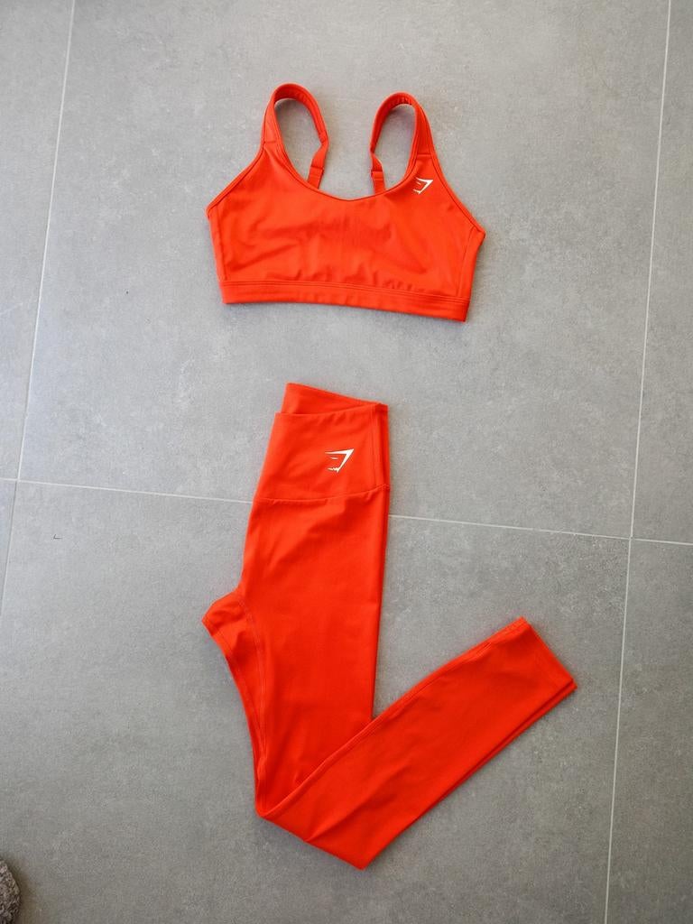 Ensemble de sport, Taille 36 (S), Comme neuf, Fitness ou Aérobic, Orange