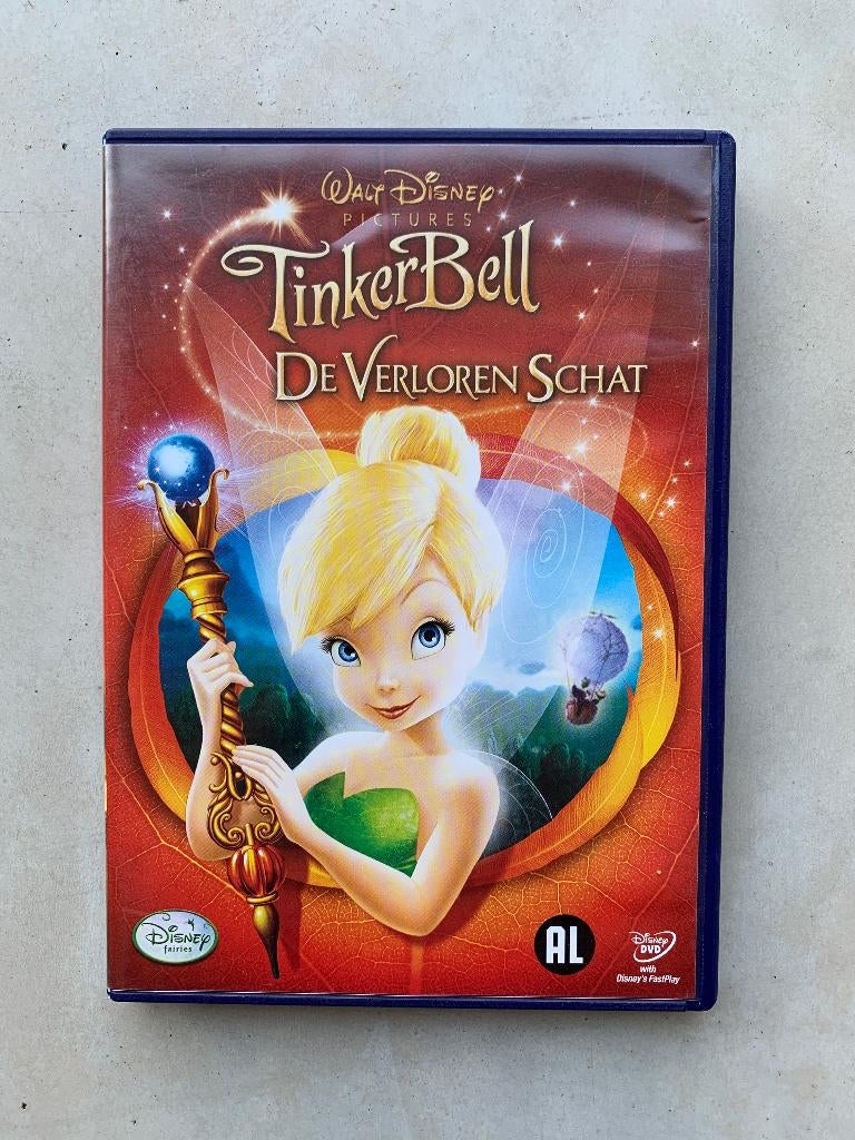 DVD Tinkerbell - De Verloren Schat - Disney Fairies, Enlèvement ou Envoi, Comme neuf, Dessin animé