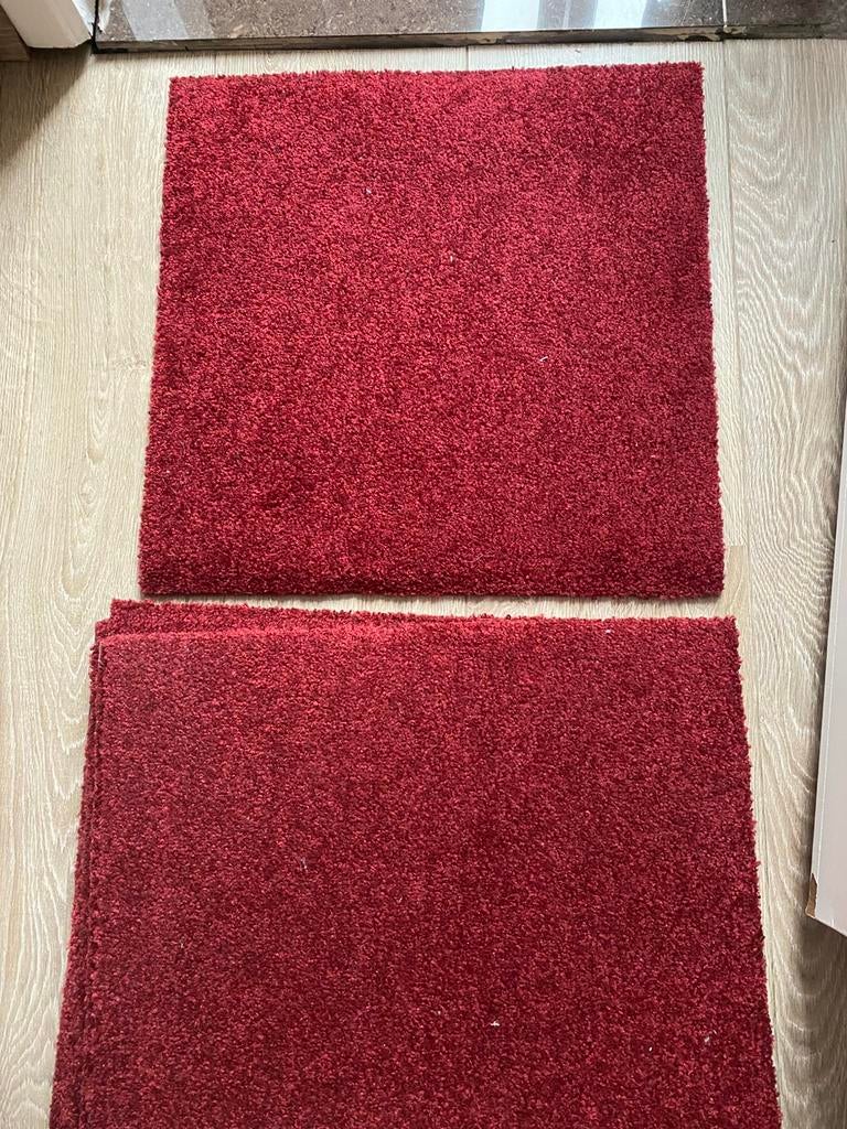 Couches de moquette, Enlèvement