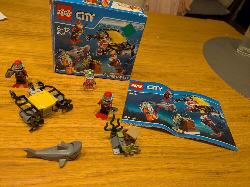 City lego 60091 Complet, Ophalen, Zo goed als nieuw, Complete set, Lego