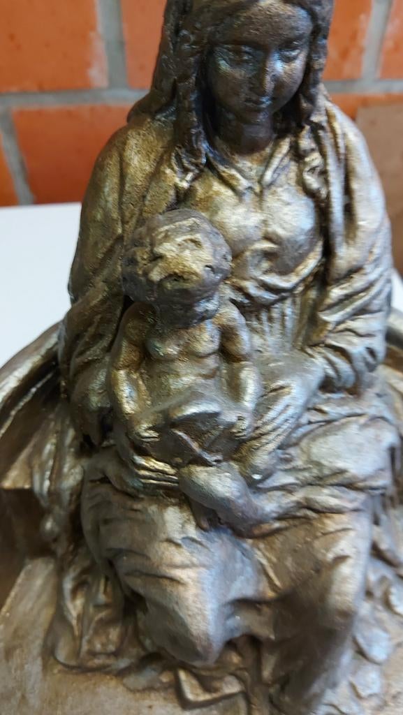 Moeder en kind., Antiek en Kunst, Ophalen