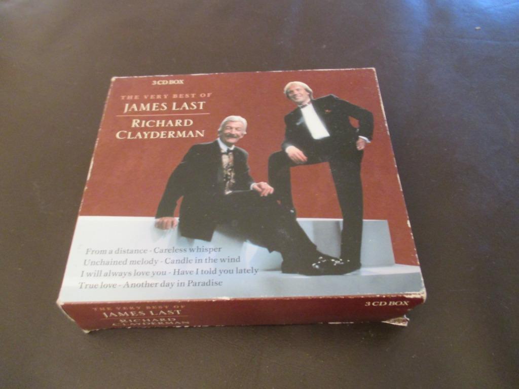 Coffret CD Le meilleur de James Last & Richard Clayderman, Enlèvement ou Envoi, Utilisé