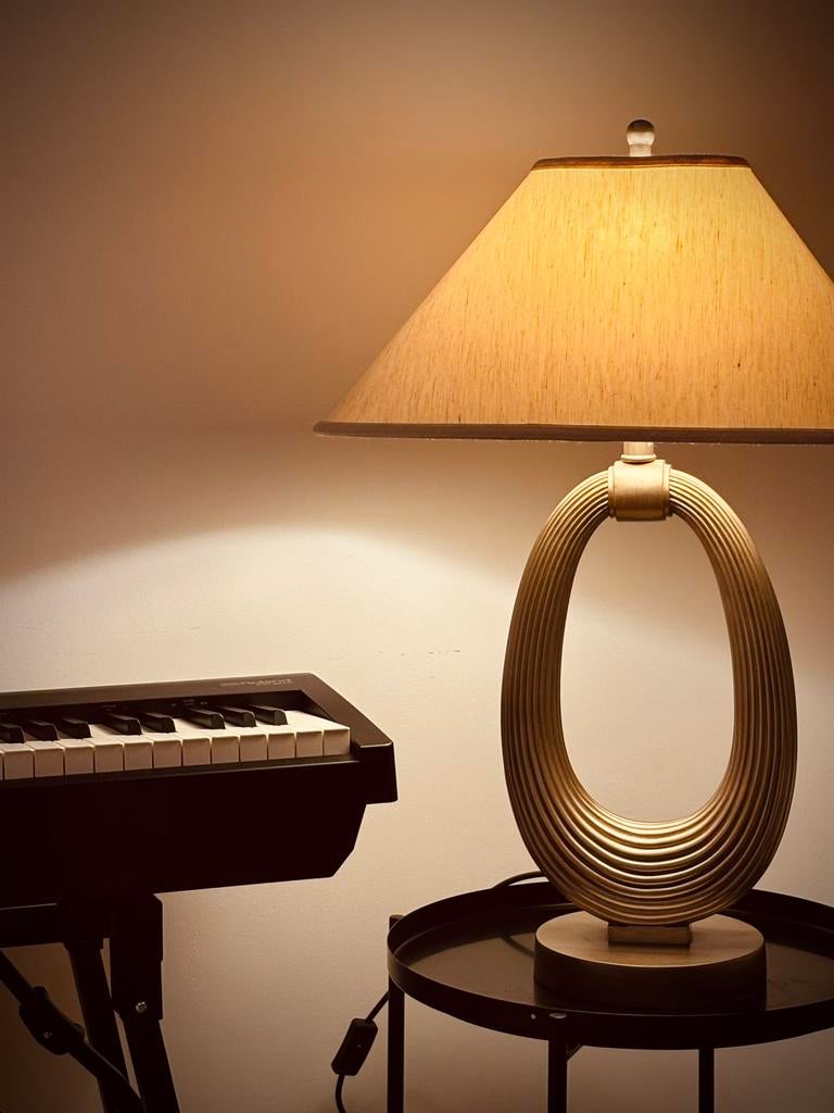 Lampe de table vintage cosy, Enlèvement ou Envoi, Utilisé, Métal