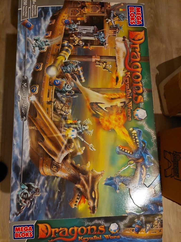 Mega Bloks Dragons, Kinderen en Baby's, Ophalen of Verzenden, Zo goed als nieuw