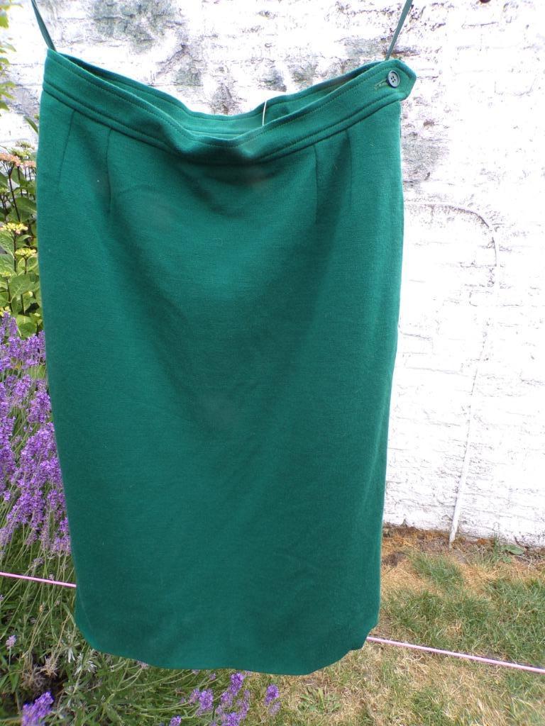 JUPE YVES SAINT LAURENT RIVE GAUCHE JAMAIS PORTEE, Autre, Enlèvement, Neuf, Vert