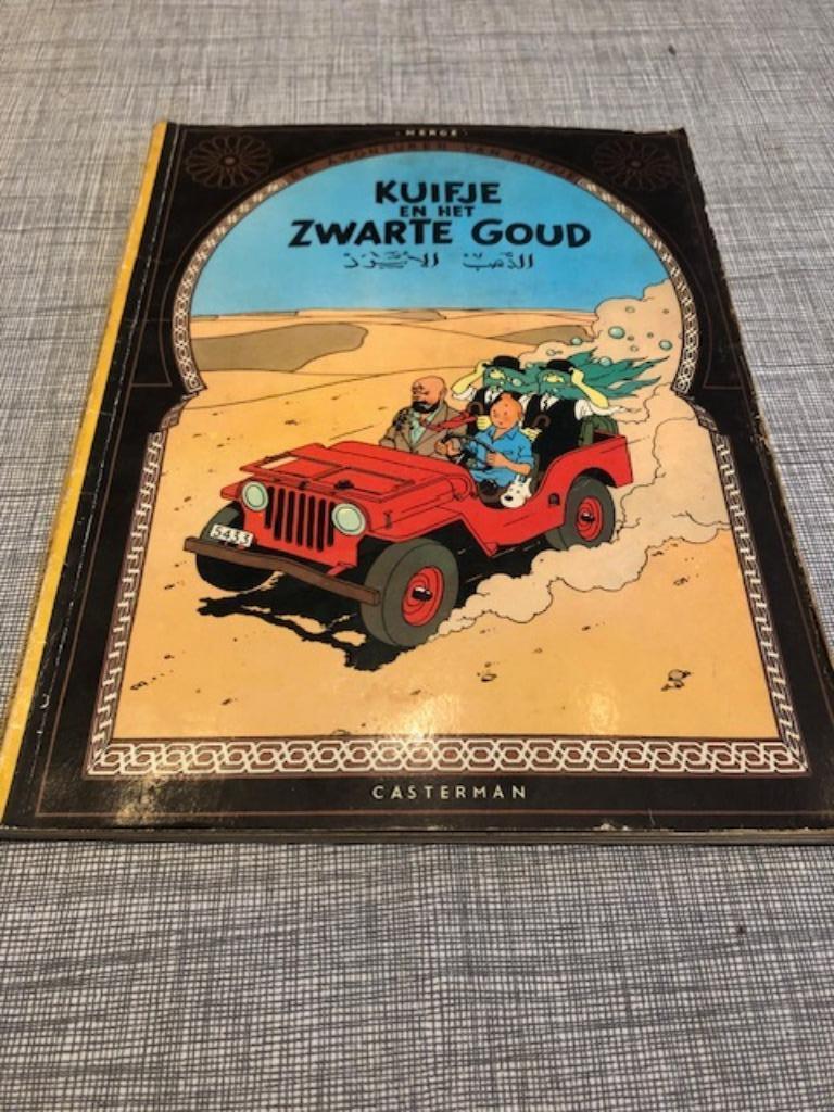 Bande dessinée Tintin et l'or noir, Enlèvement, Utilisé, Hergé