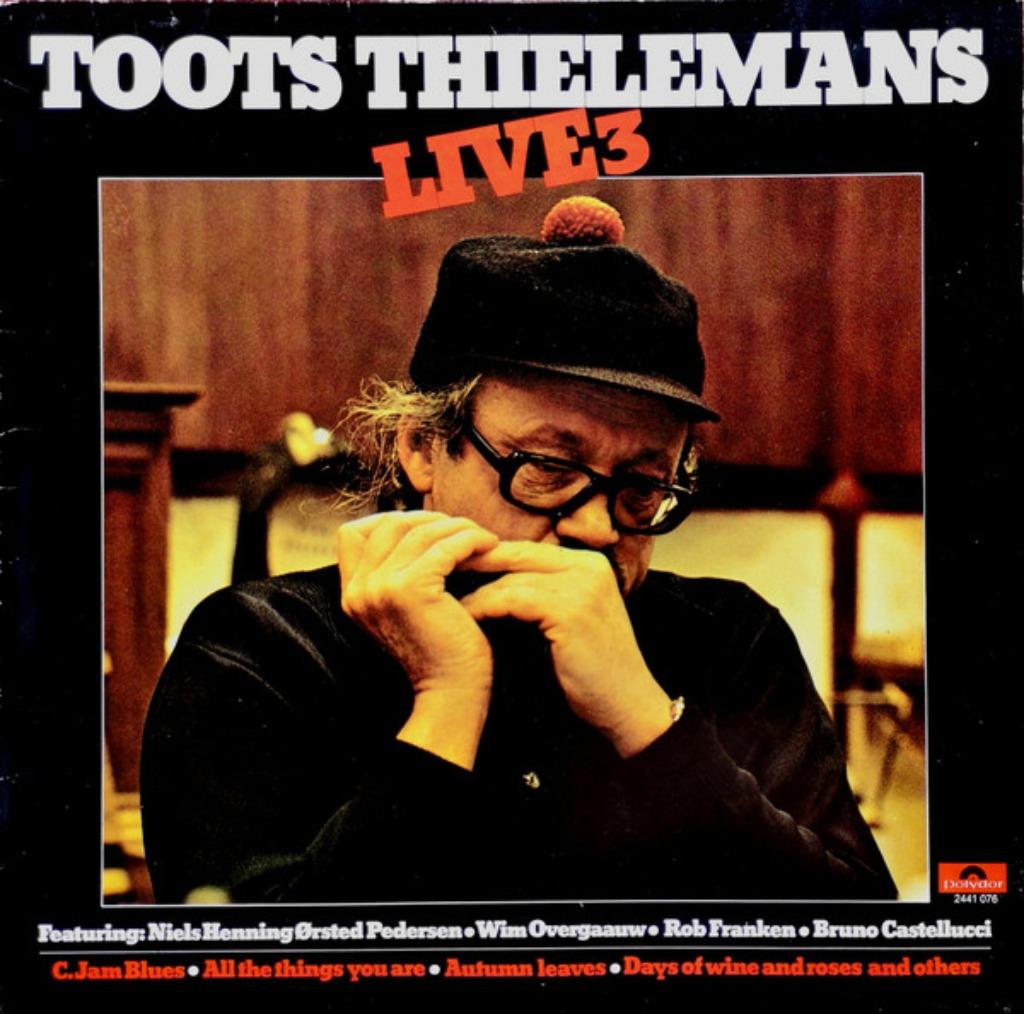 Toots Thielemans - Live 3 (1476625597), Enlèvement ou Envoi, Utilisé, 12 pouces, Jazz
