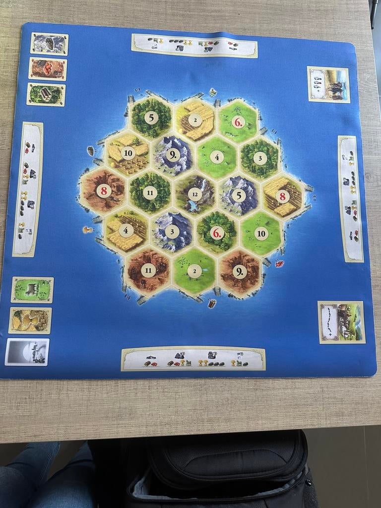 Tapis de jeu Les Colons de Catane, Enlèvement ou Envoi, Comme neuf