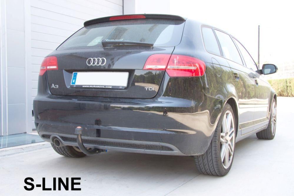 ATTELAGE ATTACHE REMORQUE FIXE AUDI A3 8P SPORTBACK, Enlèvement, Neuf