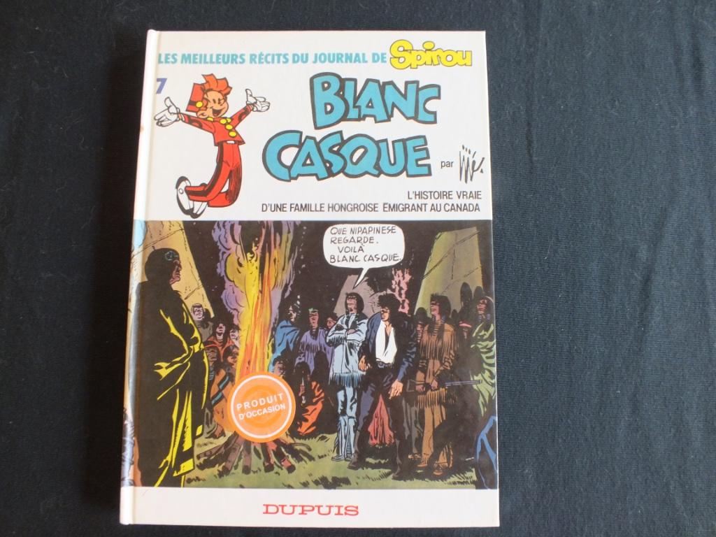 BLANC CASQUE /1 ALBUM/.       EDITIONS DUPUIS, Une BD, Enlèvement ou Envoi, Comme neuf, Jije