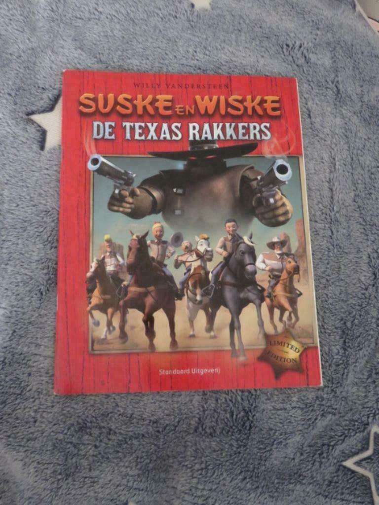 Strip : Suske en Wiske : De Texas Rakkers, Boeken, Ophalen of Verzenden, Gelezen, Willy Vandersteen