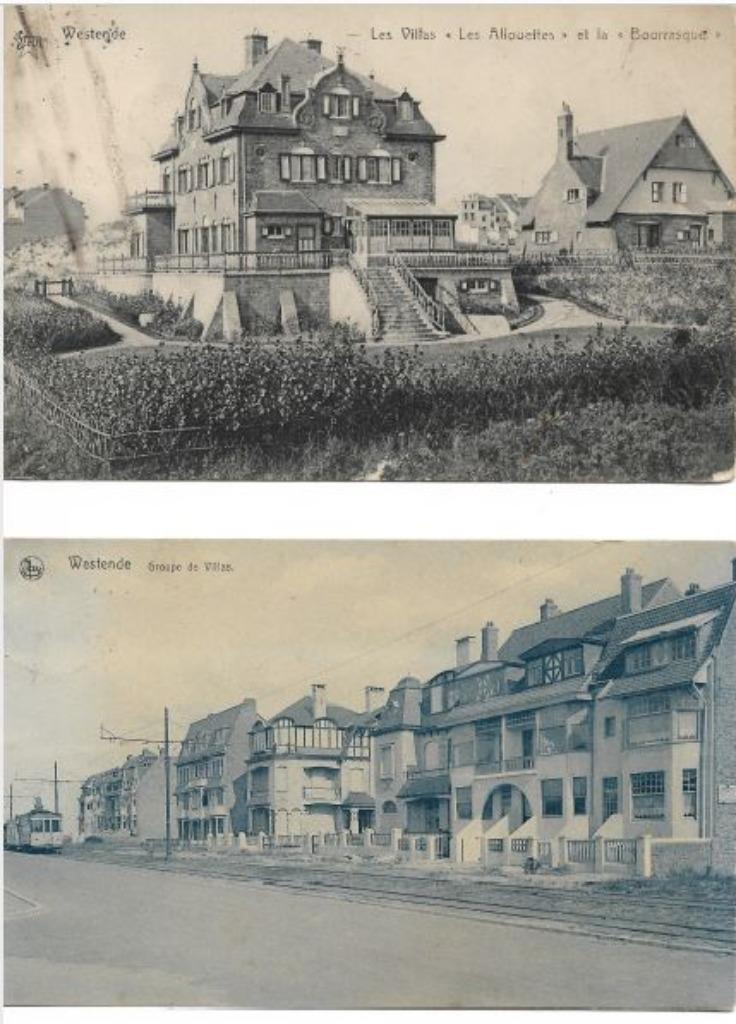 Cartes postales anciennes WESTENDE, Enlèvement ou Envoi, Avant 1920, Affranchie, Flandre Occidentale