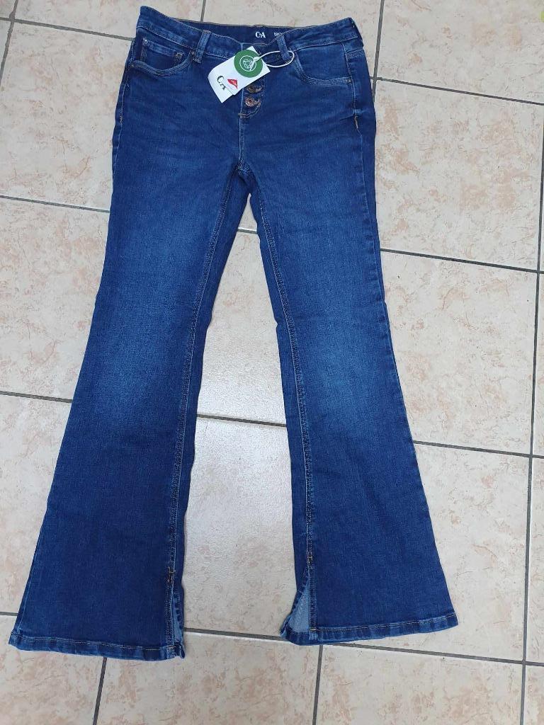 Toffe meisjesjeans "C&A "  NIEUW!!, Kinderen en Baby's, Kinderkleding | Maat 164, Broek, C&A, Meisje, Nieuw