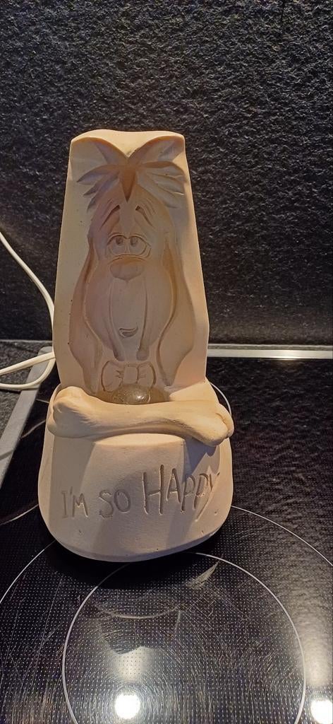 Stenen lamp  van Droopy met schakelaar, Ophalen of Verzenden, Zo goed als nieuw