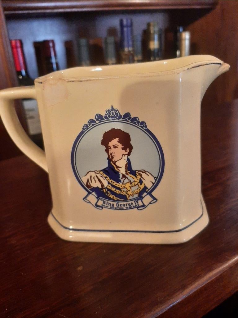 Vintage herdenkingskan King George IV – Wade Regicor England, Verzamelen, Ophalen of Verzenden, Gebruikt