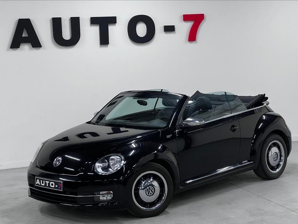 Volkswagen Beetle Cabriolet 1.6 TDi 2014 *50s EDITION.!, Auto's, Volkswagen, Cabriolet, Bedrijf, 1598 cc, Parkeersensor