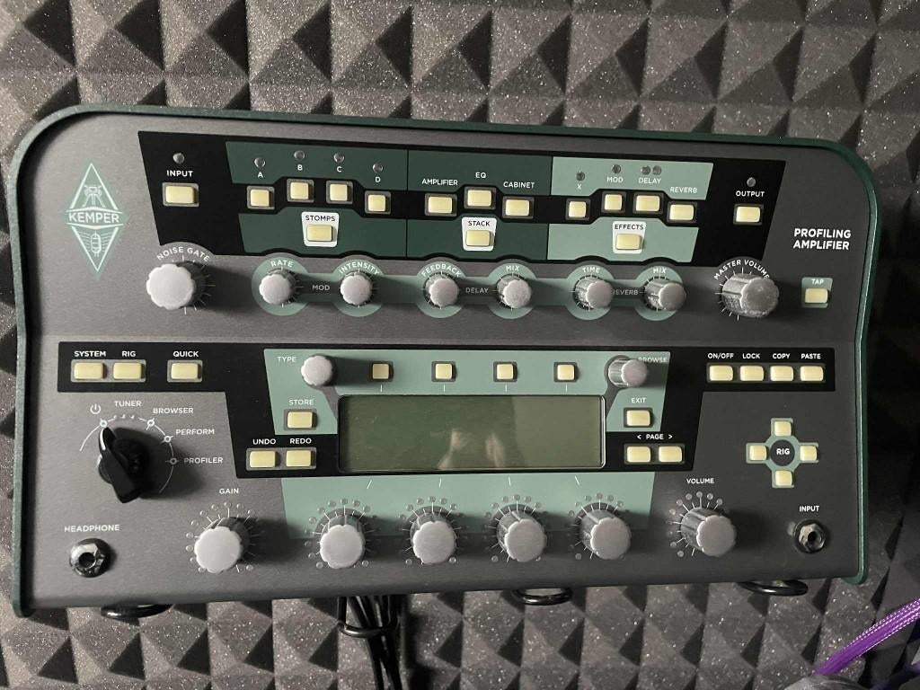 Kemper Powered head + Remote + Extra's, Ophalen, Zo goed als nieuw, Delay of Echo