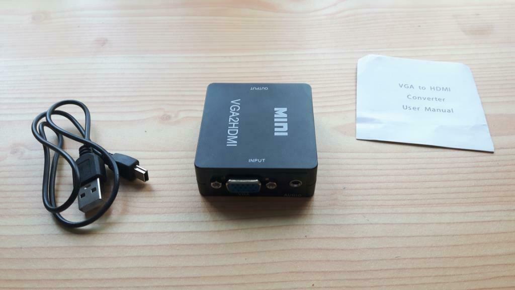 CONVERTISSEUR VGA VERS HDMI, Enlèvement ou Envoi, Neuf, Autres types, Autres types