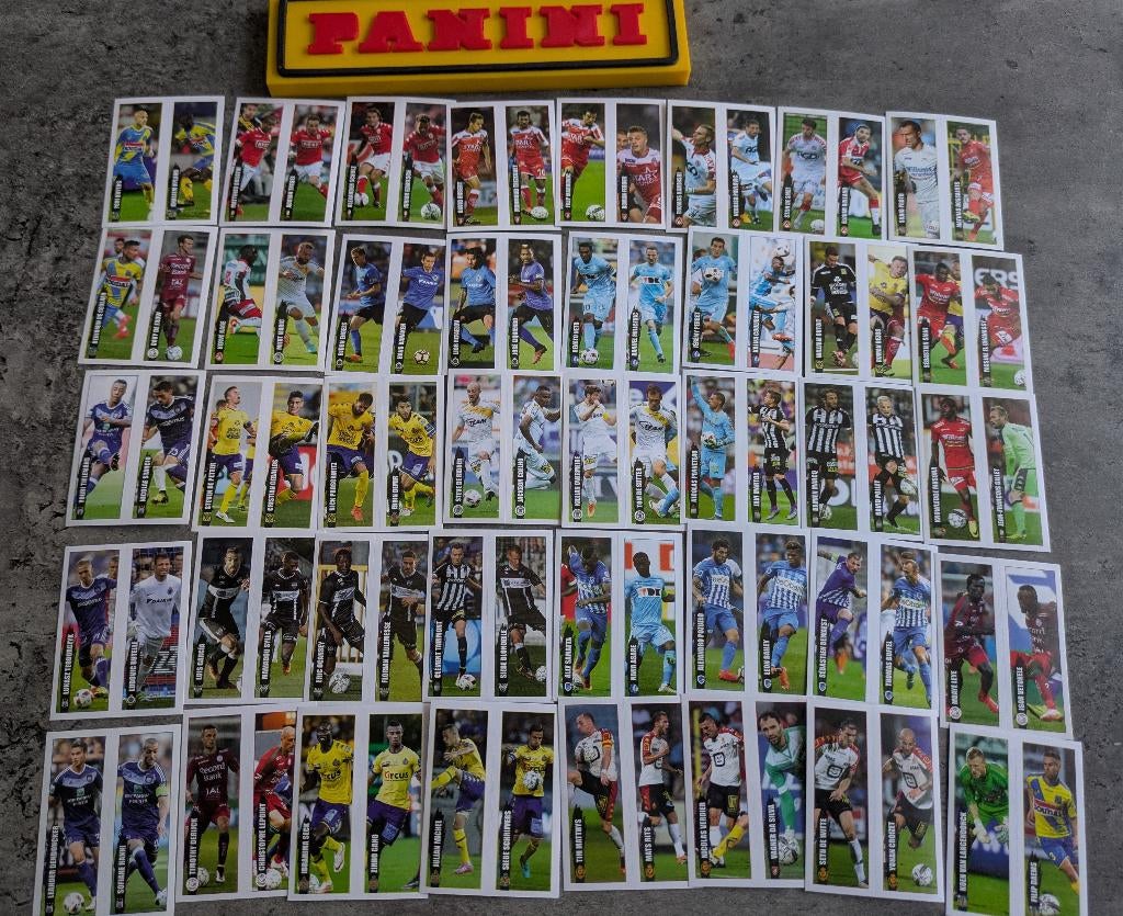 Panini FOOTBALL 2017 40 AUTOCOLLANTS 80 JOUEURS CLÉS FOOT, Enlèvement ou Envoi, Neuf