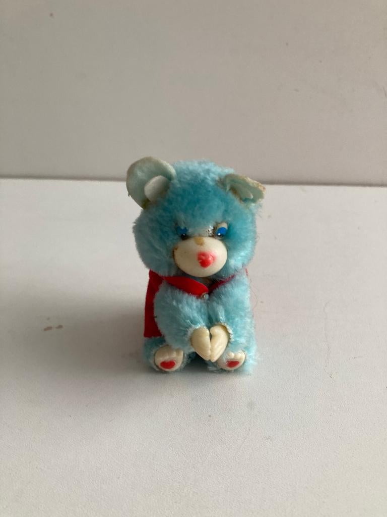 Coca Cola petit ours bleu clair avec veste, Collections, Enlèvement ou Envoi, Utilisé, Autres types