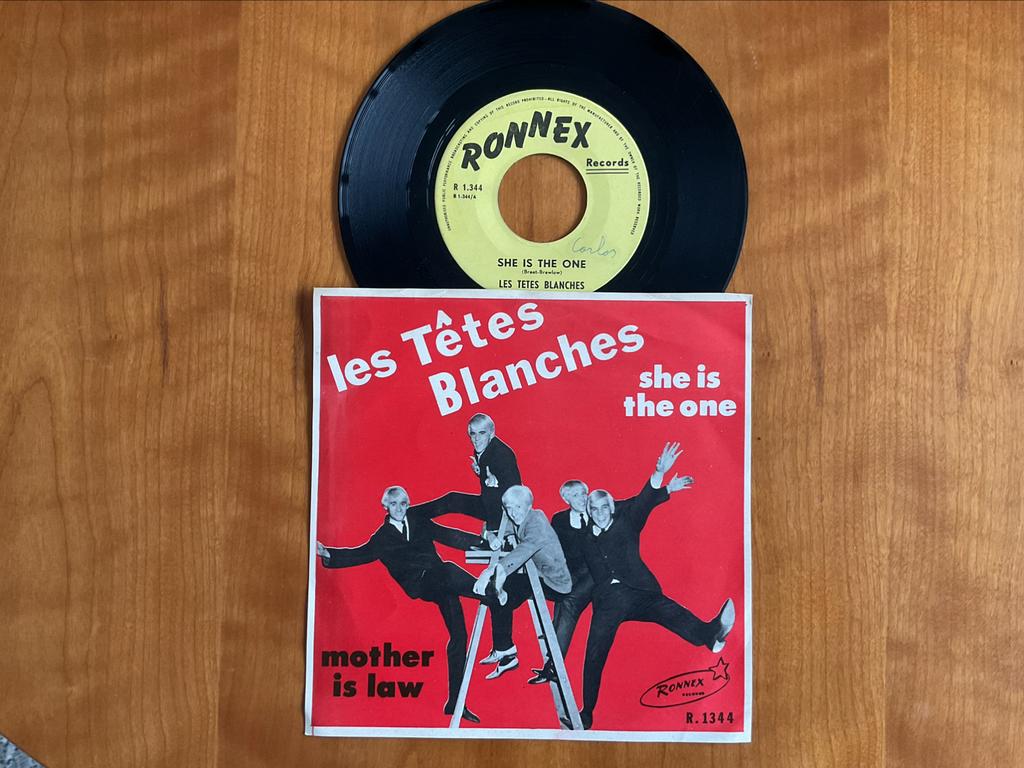 Les Têtes Blanches - She Is The One., Enlèvement ou Envoi, Utilisé