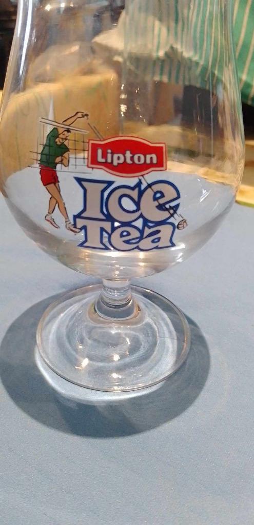 Repose-pieds de basket-ball Lipton Ice Tea, Collections, Enlèvement ou Envoi, Comme neuf, Verre à soda