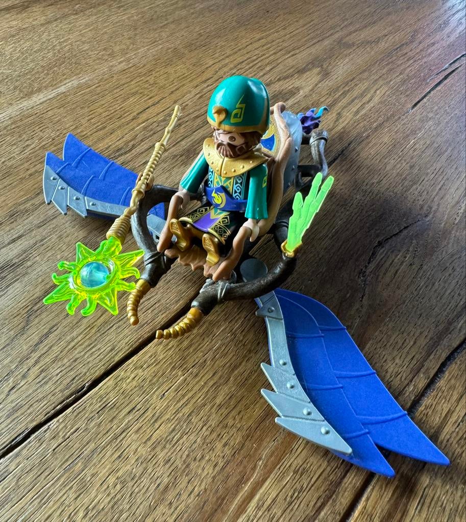 Playmobil Novelmore Magicien volant (70749), Comme neuf