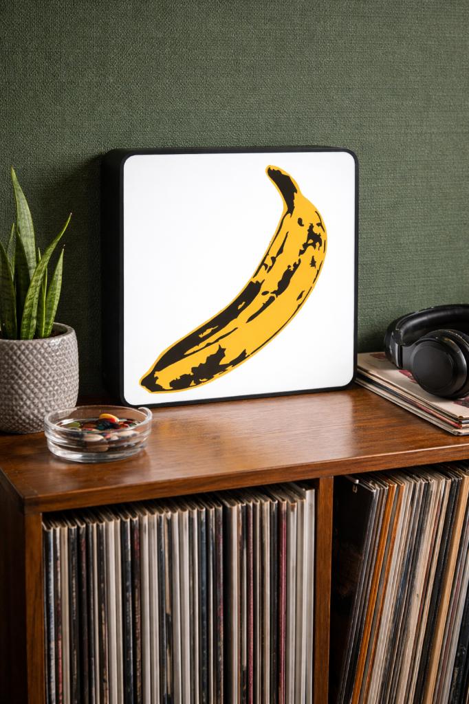 The Velvet Underground & Nico Lightbox - Andy Warhol Banana, Verzenden, Nieuw, Poster, Artwork of Schilderij