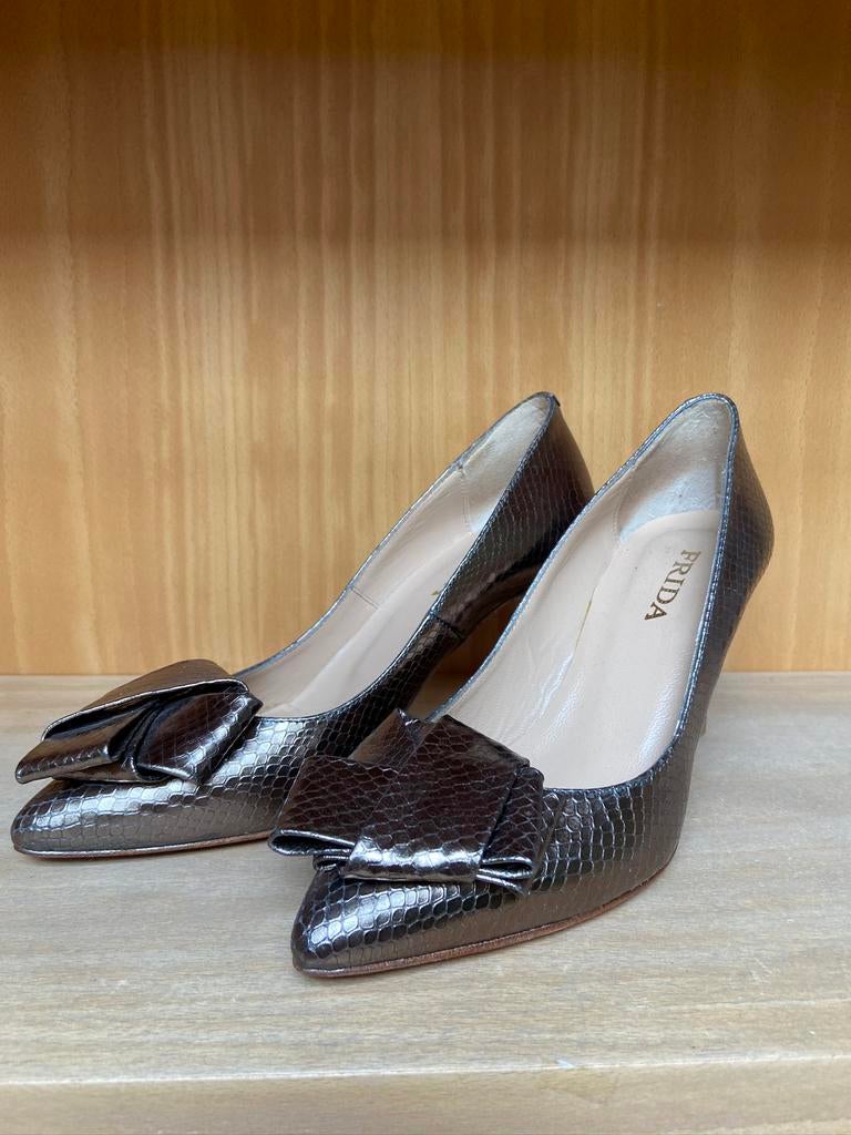 Frida pumps brons maat 37 - nieuw!, Kleding | Dames, Pumps, Frida, Bruin, Ophalen of Verzenden