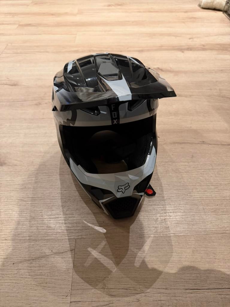 Fox cross helm, M, Tweedehands, Ophalen, Overige merken