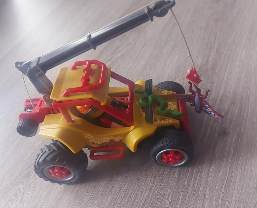 Playmobil Voiture jurassic parc, Enlèvement, Comme neuf, Ensemble complet