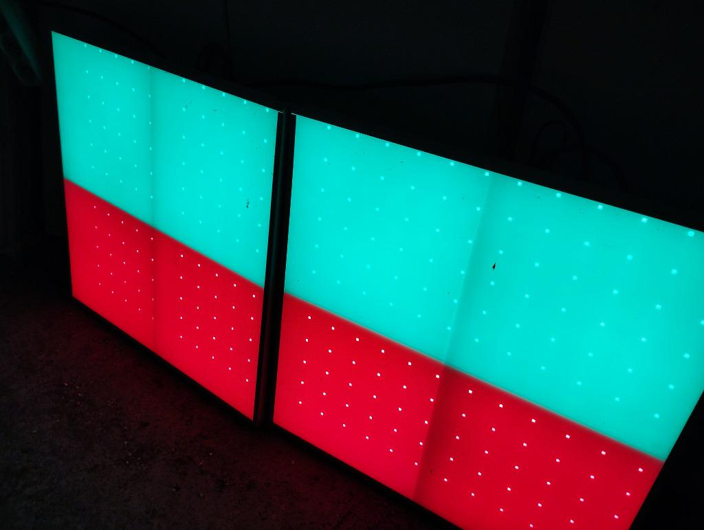 2 x LED QUADRO PANEL KOPIE, Ophalen, Gebruikt
