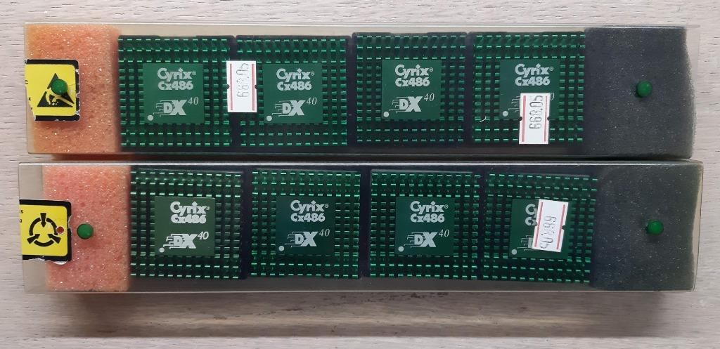 CPU Cyrix CX486 DX-40 (7 stuks - prijs per stuk), Computers en Software, Ophalen, Cyrix, Overige, Minder dan 2 Ghz