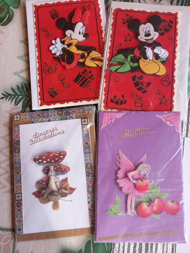 Cartes postales de vœux en 3D faites main, Enlèvement, Neuf, Autres thèmes