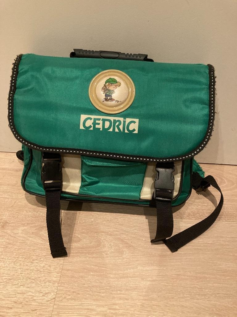 Kleuter boekentas “Cedric”, Enlèvement, Comme neuf, Vert, Porte-documents ou Cartable