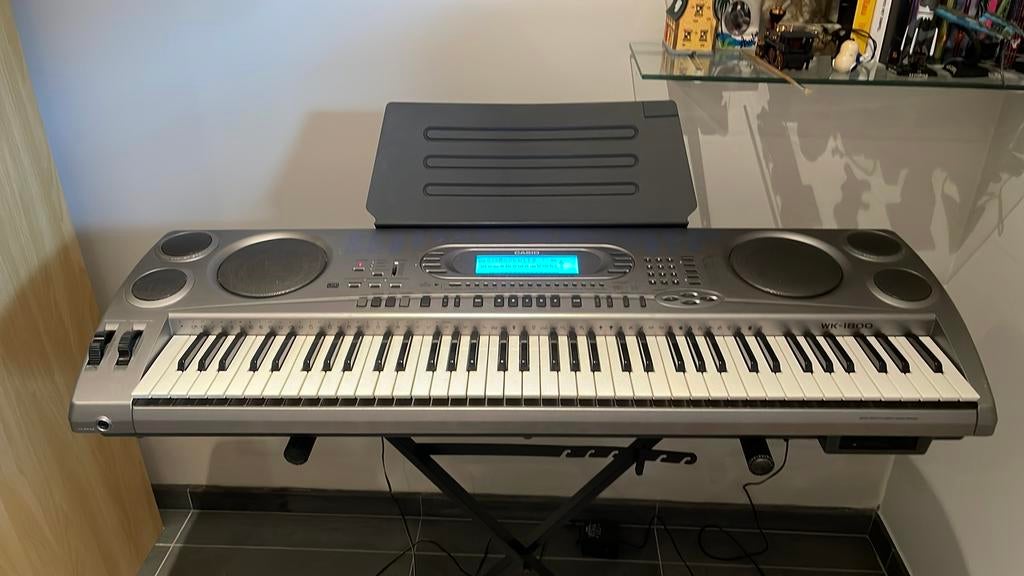 Keyboard Casio WK 1800, Enlèvement, 76 touches, Casio, Sensitif