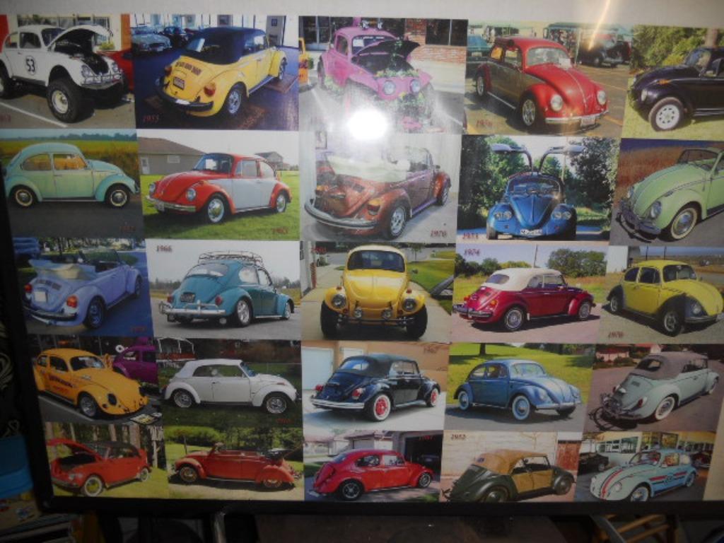 volkswagen posters, Enlèvement ou Envoi, A1 jusqu'à A3, Comme neuf, Autres sujets/thèmes