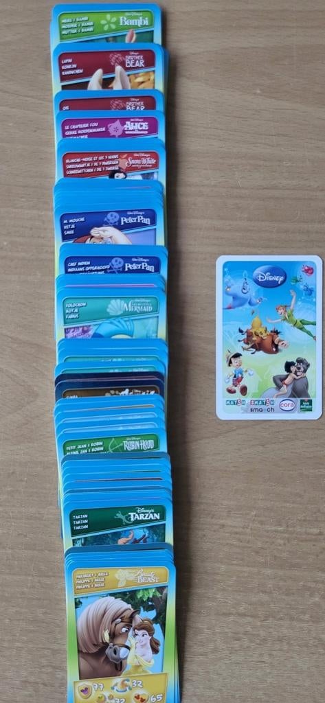 Prentjes Disney, Match&Smatch, Cora en L Delhaize, € 0,10/st, Verzamelen, Ophalen of Verzenden