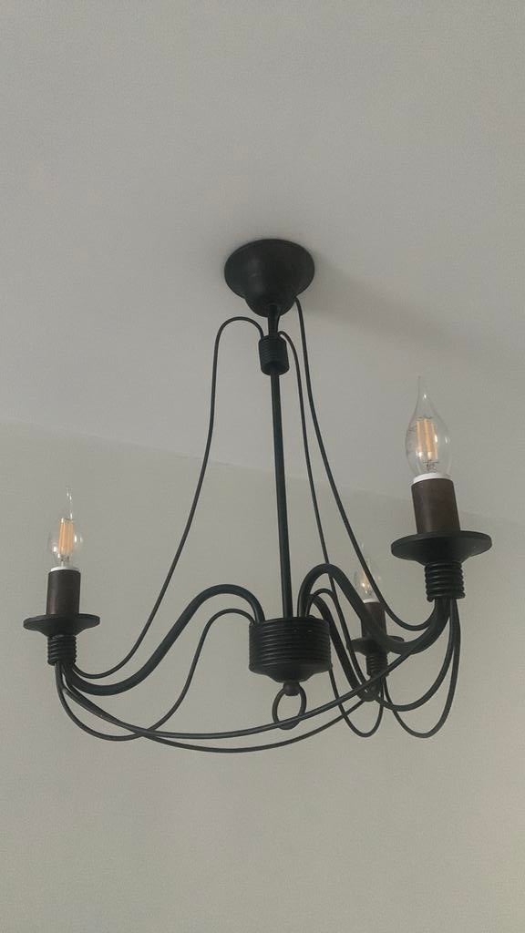 Landelijke hanglamp, Huis en Inrichting, Ophalen, Zo goed als nieuw