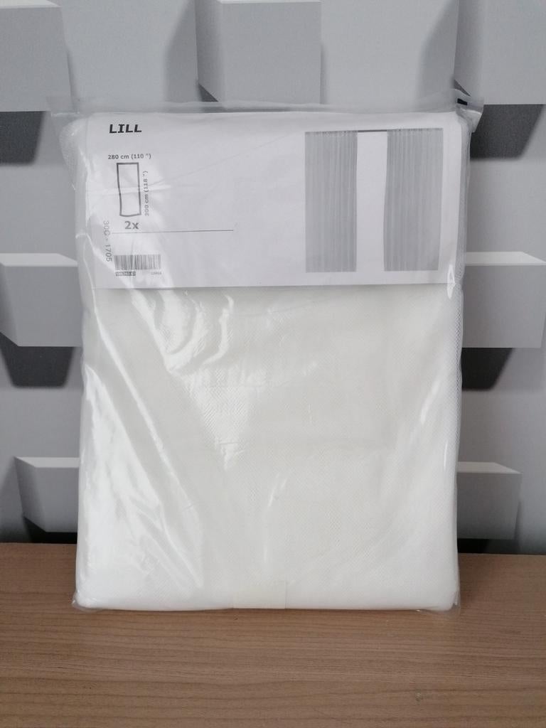 Doorschijnend gordijn, nieuw, Lill van Ikea., Ophalen of Verzenden, Nieuw