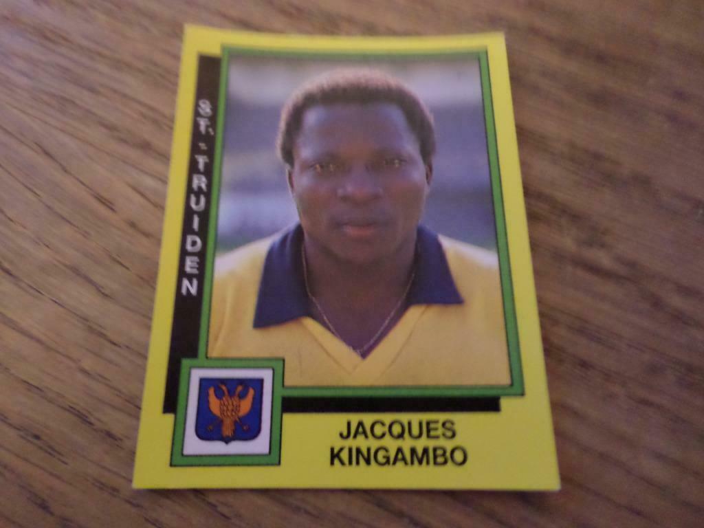 Jacques KINGAMBO(St. Trond)Panini Football Belgique 91 nº294, Enlèvement ou Envoi, Neuf, Sport