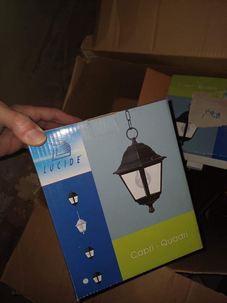 Lucide capri lustre jardin 3x, Tuin en Terras, Ophalen, Nieuw