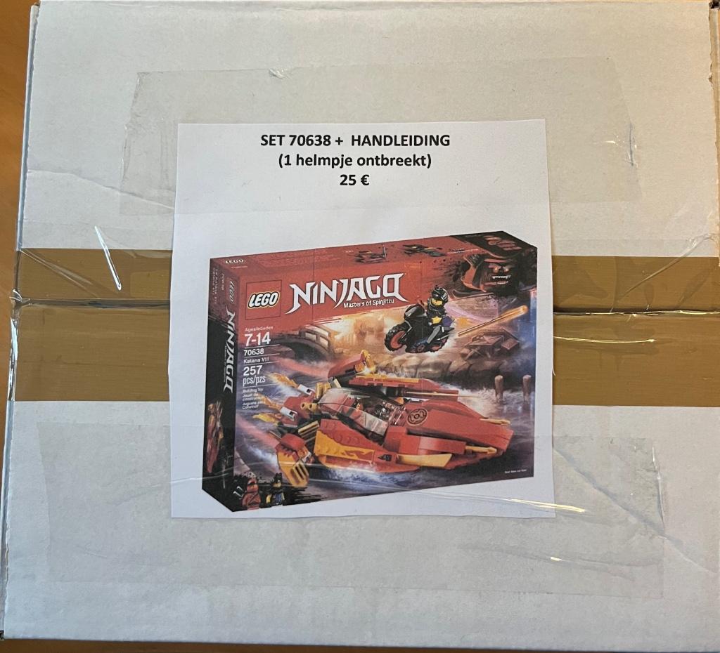 LEGO Ninjago set 70638, Ophalen, Zo goed als nieuw, Complete set, Lego