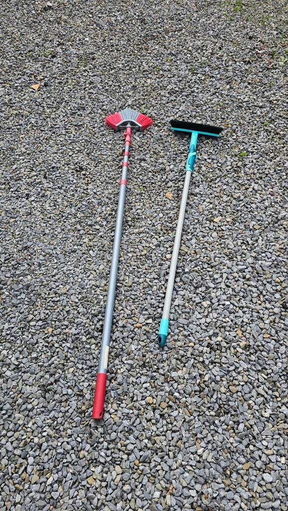 Brosse de nettoyage de extensible à 4M,brosse pour vitres, Ophalen