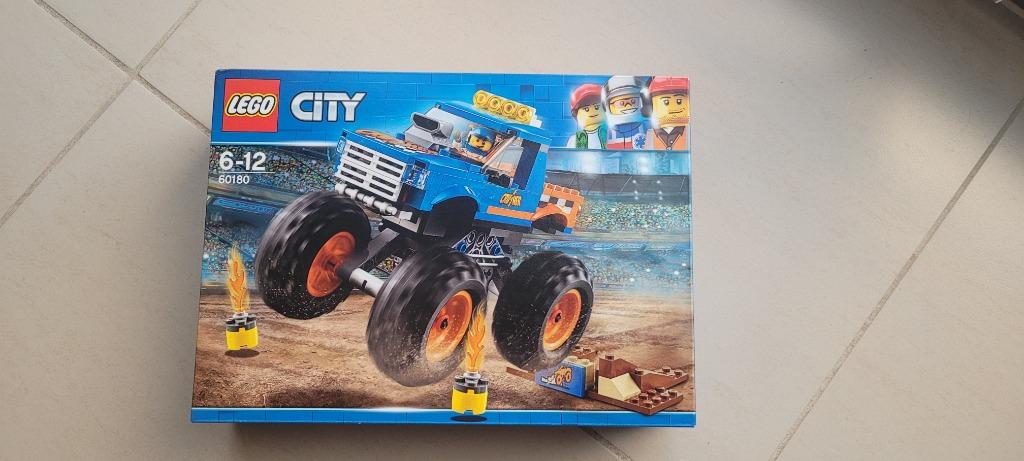LEGO CITY 60180 — De monstertruck, Ophalen of Verzenden, Nieuw, Complete set, Lego
