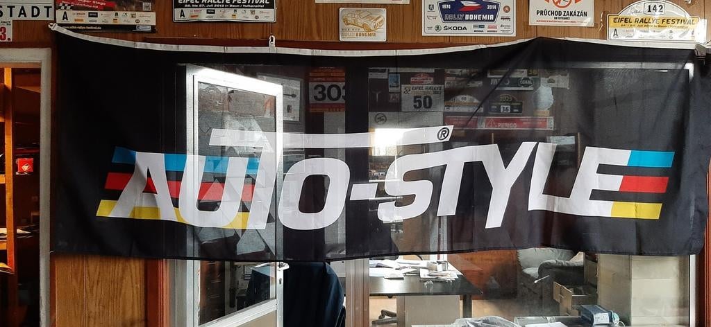 Banner Autostyle 300 cm op 100 cm, Ophalen of Verzenden, Nieuw