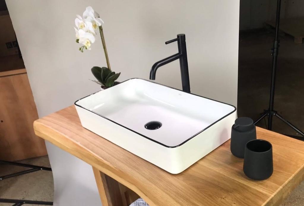 Plan vasque en chêne épaisseur 22 ou 40 mm, Qualité A, Enlèvement ou Envoi, Neuf