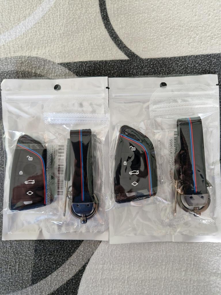 Coque de protection de clé + porte clé pour BMW série 1 F40, Ophalen of Verzenden