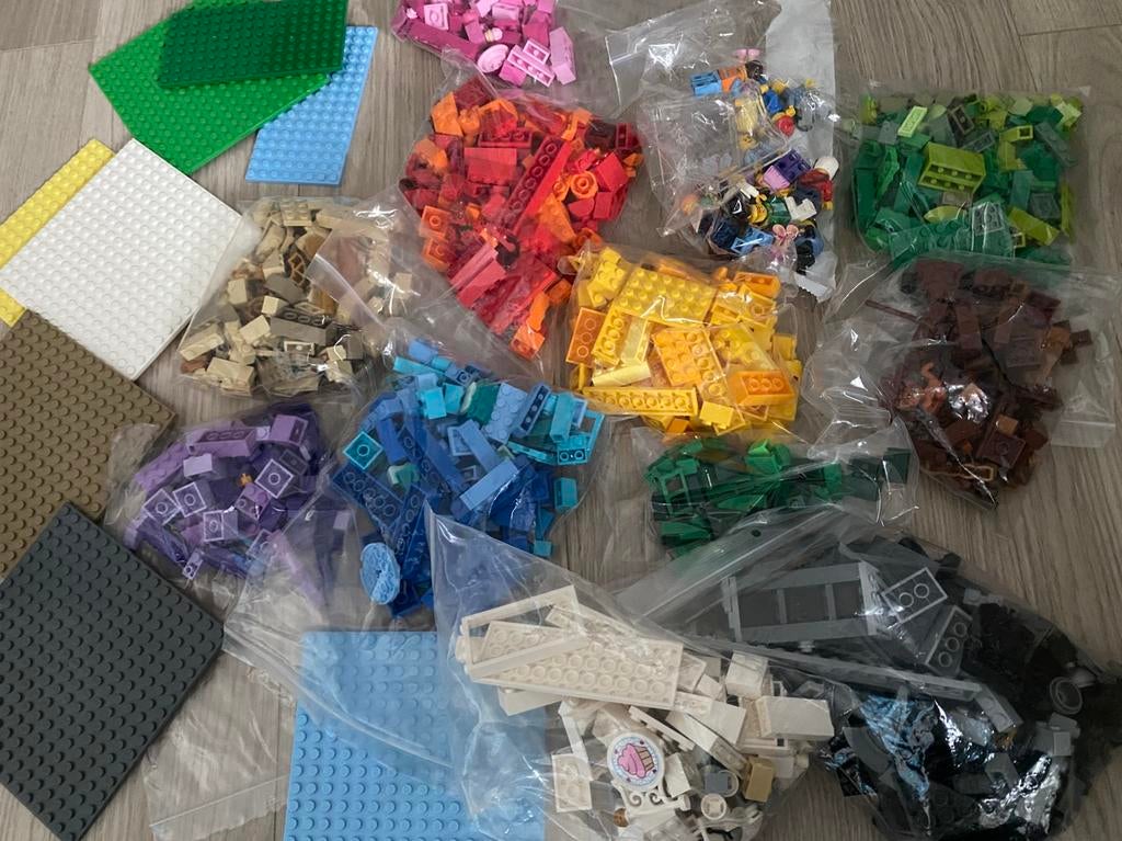 Lot Lego, Ophalen, Zo goed als nieuw